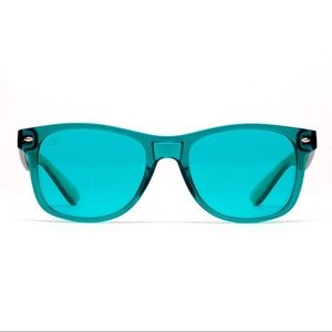 Teal Blue OPTX Glasses